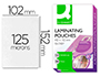 BOLSA DE PLASTIFICAR Q-CONNECT 102 X 152 MM 125 MI