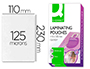 BOLSA DE PLASTIFICAR Q-CONNECT 110 X 230 MM 125 MI