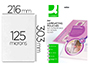 BOLSA DE PLASTIFICAR Q-CONNECT 303 X 216 MM 125 MI