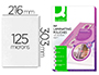 BOLSA DE PLASTIFICAR Q-CONNECT 303 X 216 MM 125 MI
