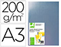 CAPA DE ENCADERNACAO Q-CONNECT PVC DIN A3 INCOLOR 