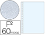 BOLSA CATALOGO ESSELTE FOLIO POLIPROPILENO 60 MICR