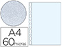 BOLSA CATALOGO ESSELTE DIN A4 POLIPROPILENO 60 MIC