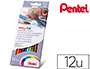 LAPIS DE COR AGUARELAVEIS PENTEL CAIXA COM 12 UNID