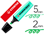MARCADOR FLUORESCENTE STABILO BOSS 70 PASTEL MENTA
