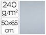 CARTOLINA LIDERPAPEL 50X65 CM 240 GR CINZA PACK DE