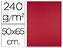 CARTOLINA LIDERPAPEL 50X65 CM 240 GR VERMELHO NATA