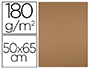 CARTOLINA LIDERPAPEL 50X65 CM 180 GR CASTANHO CLAR