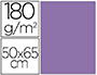 CARTOLINA LIDERPAPEL 50X65 CM 180 GR PURPURA PACK 
