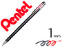 ROLLER PENTEL K110 DUAL METALLIC COR PRETO E VERME