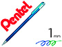 ROLLER PENTEL K110 DUAL METALLIC COR AZUL E VERDE 