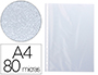 BOLSA CATALOGO Q-CONNECT DIN A4 80 MICRONS CRISTAL