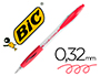 ESFEROGRAFICA BIC ATLANTIS VERMELHO RETRATIL TINTA