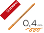MARCADOR STABILO PONTA DE FIBRA POINT 88 LARANJA N