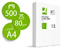 PAPEL DE COR Q-CONNECT DIN A4 80 GR LARANJA NEON E