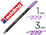 MARCADOR EDDING PONTA FIBRA 1200 VIOLETA METALIZAD
