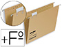 CARPETA COLGANTE FADE FOLIO PROLONGADO VISOR SUPERIOR KRAFT ECO