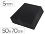 Carton pluma liderpapel negro doble cara 50x70 cm espesor 5 mm