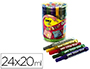 COLA GLITTER UHU 24 X 20 ML CORES SORTIDAS