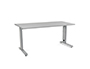 MESA DE ESCRITORIO ROCADA METAL 2002AC02 ALUMINIO 