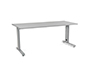 MESA DE ESCRITORIO ROCADA METAL 2003AC02 ALUMINIO 