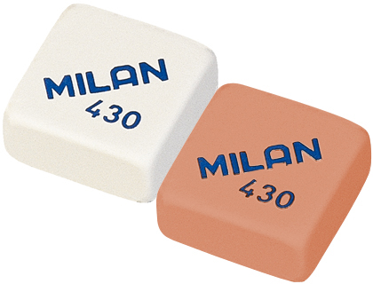 BR Distribuidores  GOMA DE BORRAR MILAN 430 UNIDAD