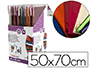 PAPEL CELOFANE LIDERPAPEL 50X70 EXPOSITOR 56 BOLSA