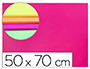 GOMA EVA LIDERPAPEL ROSA FLUORESCENTE PLACA 50X70C