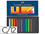 GIZ PASTEL FABER CASTELL ESTOJO CARTAO  12 CORES S
