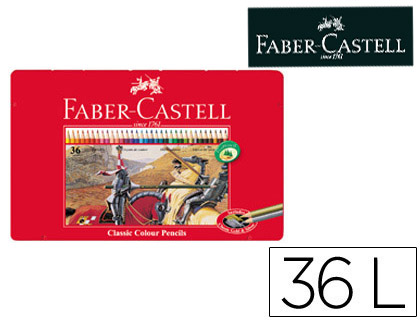 Comprar Lápices de color Faber Castell, triangulares -12 uds