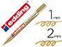 MARCADOR EDDING PONTA DE FIBRA 751 OURO PONTA REDO