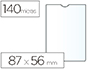 BOLSA CATALOGO ESSELTE  PLASTICO 140 MICRONS  MEDI