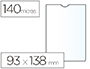 BOLSA CATALOGO ESSELTE  PLASTICO 140 MICRONS MEDID