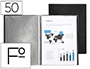 CAPA CATALOGO LIDERPAPEL COM ESPIRAL 50 BOLSAS POL