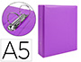 PASTA LIDERPAPEL CARTAO FORRADO PVC DIN A5 2 ANEIS