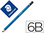 LAPIS DE GRAFITE STAEDTLER MARS LUMOGRAPH 100 6B U