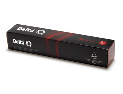 Delta Q - Cafetera de Cápsulas Qool Evolution - Color Rojo - 19 Bares de  Presión - Capacidad de 1 L - Incluye 2 Packs de 40 Cápsulas de Café Qalidus  de Intensidad 10 : .es: Hogar y cocina