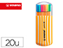MARCADOR STABILO PONTA DE FIBRA POINT 88 ZEBRUI ES