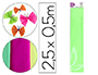 PAPEL CREPE LIDERPAPEL 50 CM X 2,5 M 34GR  VERDE F