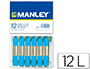 LAPIS DE CERA MANLEY UNICOLOR AZUL COBALTO N? 20 C