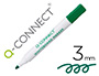 MARCADOR Q-CONNECT QUADRO BRANCO VERDE PONTA REDON