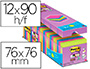 BLOCO DE NOTAS ADESIVA POST-IT SUPER STICKY 76X76 