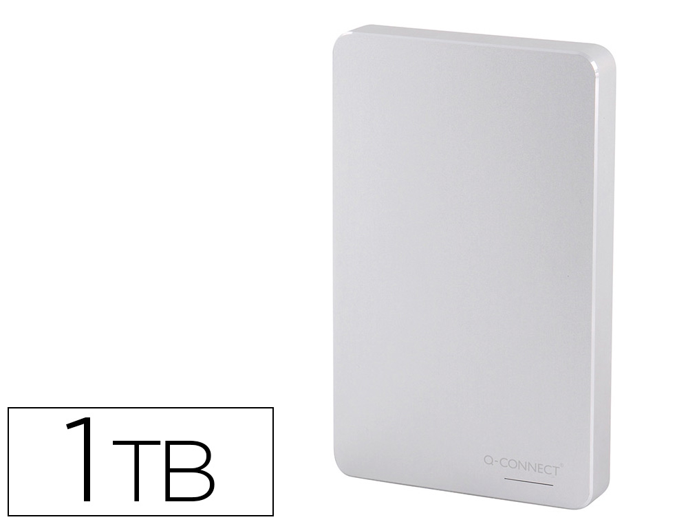 Alegre Bastante Caballero amable MATERIAL DE OFICINA BARATO | DISCO DURO Q-CONNECT 2,5" EXTERNO 1TB USB 3.0  SATA