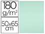 CARTOLINA LIDERPAPEL 50X65 CM 180 GR VERDE PACK DE