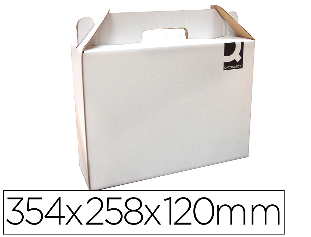 Oficinayempresa.com | CON ASA CARTON PARA Y TRANSPORTE 355X120X258 MM