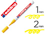 MARCADOR EDDING PONTA FIBRA 751 AMARELO PONTA REDO