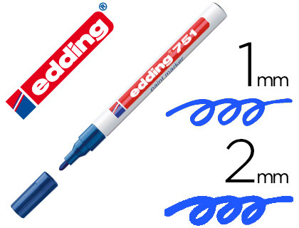 Rotulador Edding 751 Paint Marker Blanco