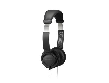 Auricular kensington hi-fi usb con microfono y control de volumen color negro