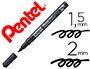 MARCADOR PENTEL N50S PERMANENTE COR PRETO 1,5/2 MM