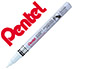 MARCADOR PENTEL PERMANENTE MSP10-W BRANCO PARA PIN